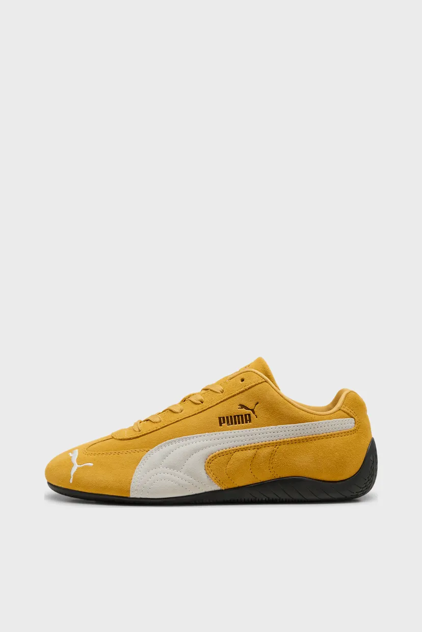 Гірчичні замшеві кросівки Speedcat OG Unisex 4