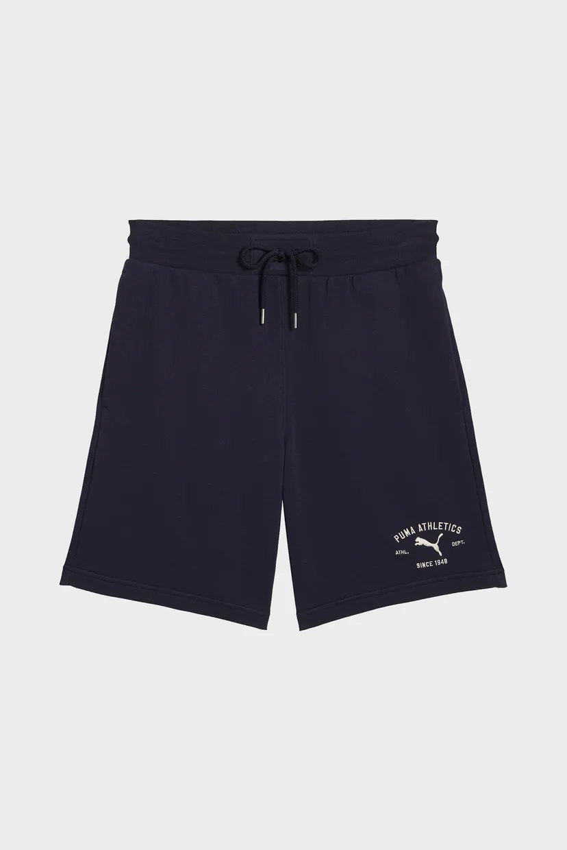 Мужские темно-синие шорты PUMA Class Graphic Shorts Men 4