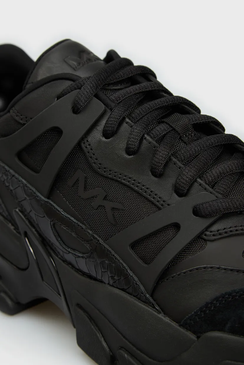 Чоловічі чорні кросівки NICK Michael Kors 42T2NIFS1D — MD-Fashion