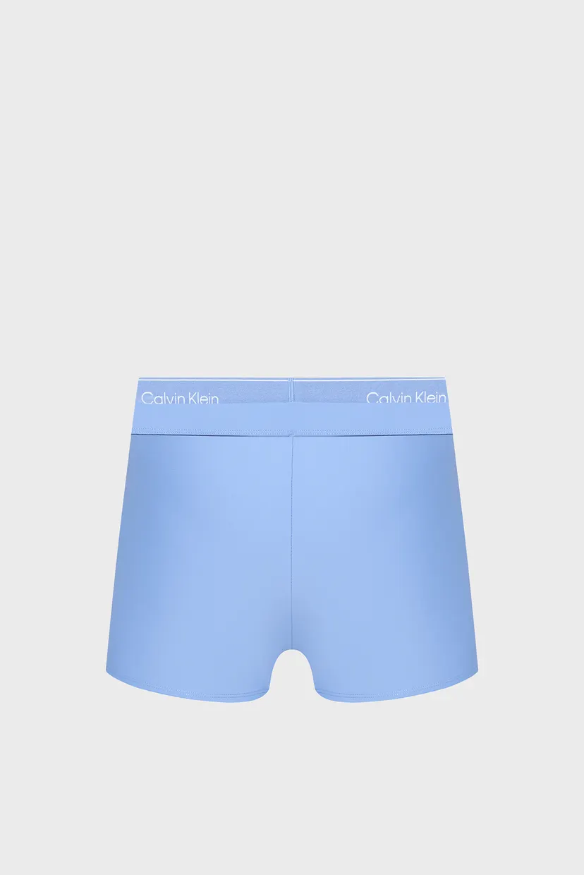 Мужские голубые плавки TRUNK DOUBLE WAISTBAND 7