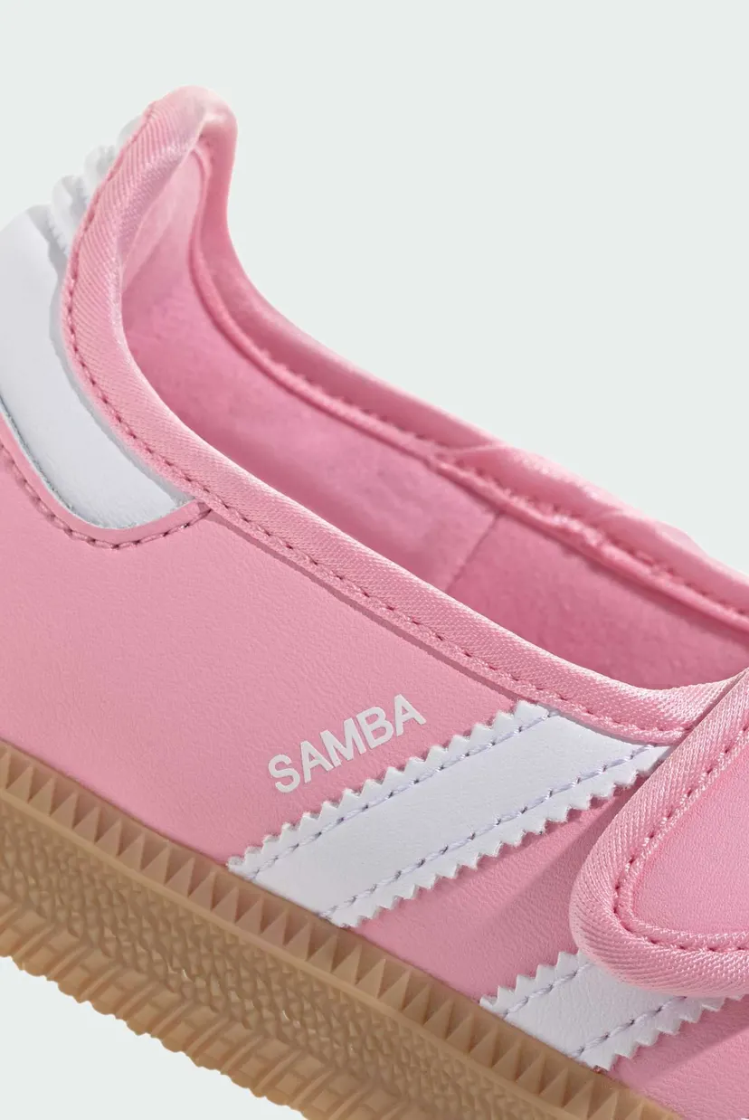 Детские розовые кожаные балетки Samba Jane Kids 8