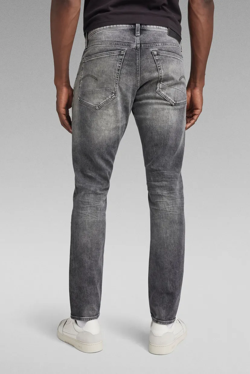 Чоловічі сірі джинси 3301 Straight Tapered 3
