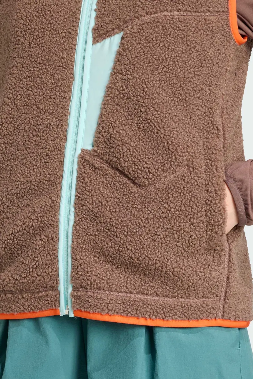 Жіночий бежевий жилет Terrex Xploric High Pile Fleece 5