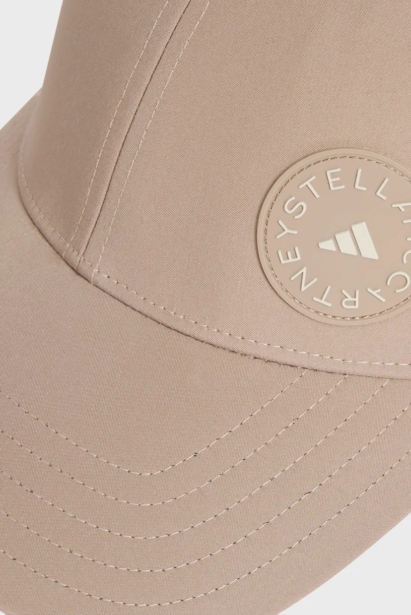 Женская бежевая кепка adidas by Stella McCartney 3