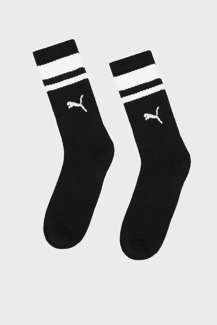 Черные носки (2 пары) Unisex Crew Heritage Stripe Socks 3