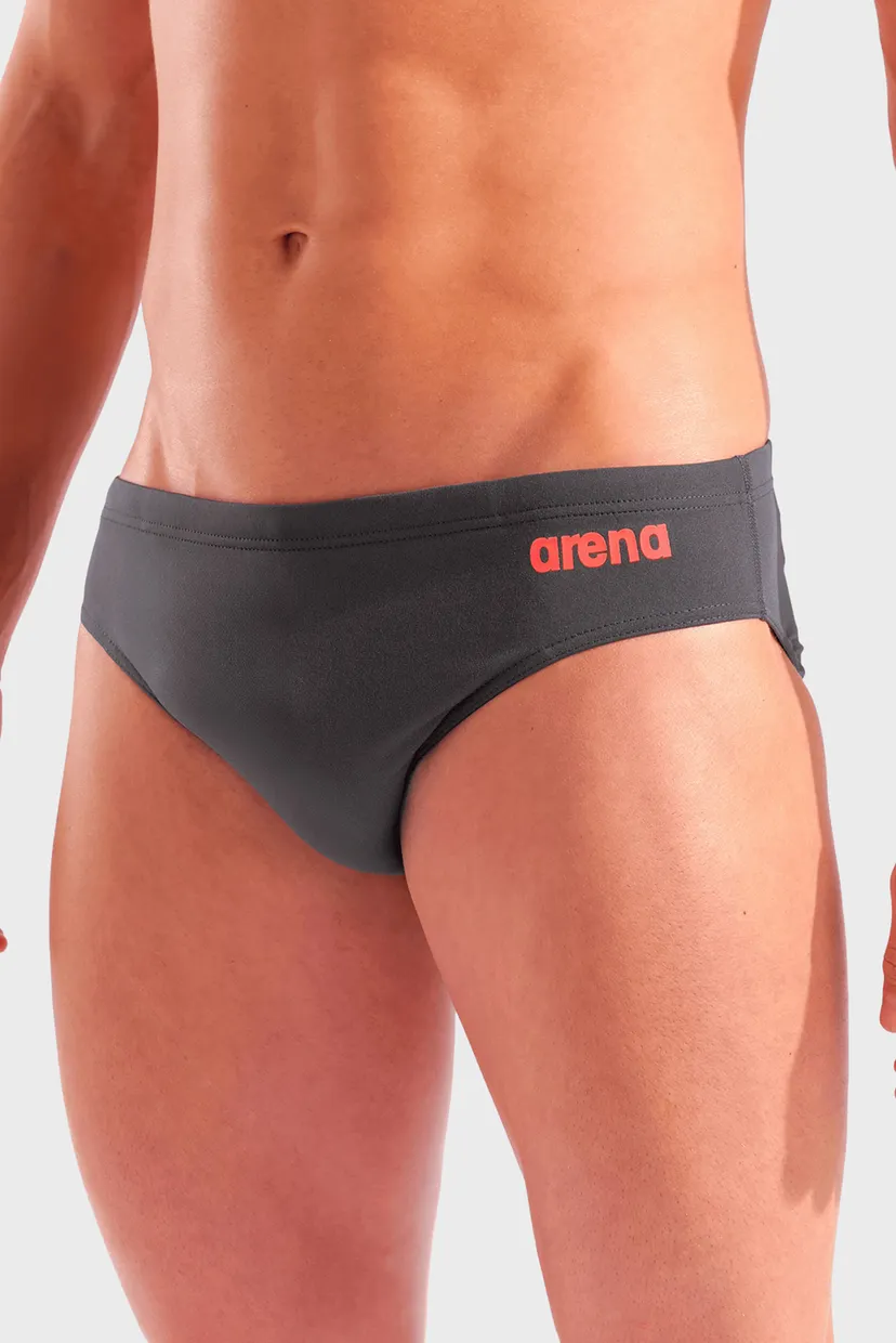Чоловічі темно-сірі плавки TEAM SWIM BRIEFS SOLID 4