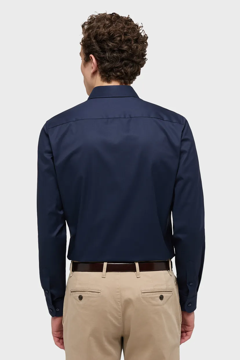 Чоловіча темно-синя сорочка SLIM FIT 3