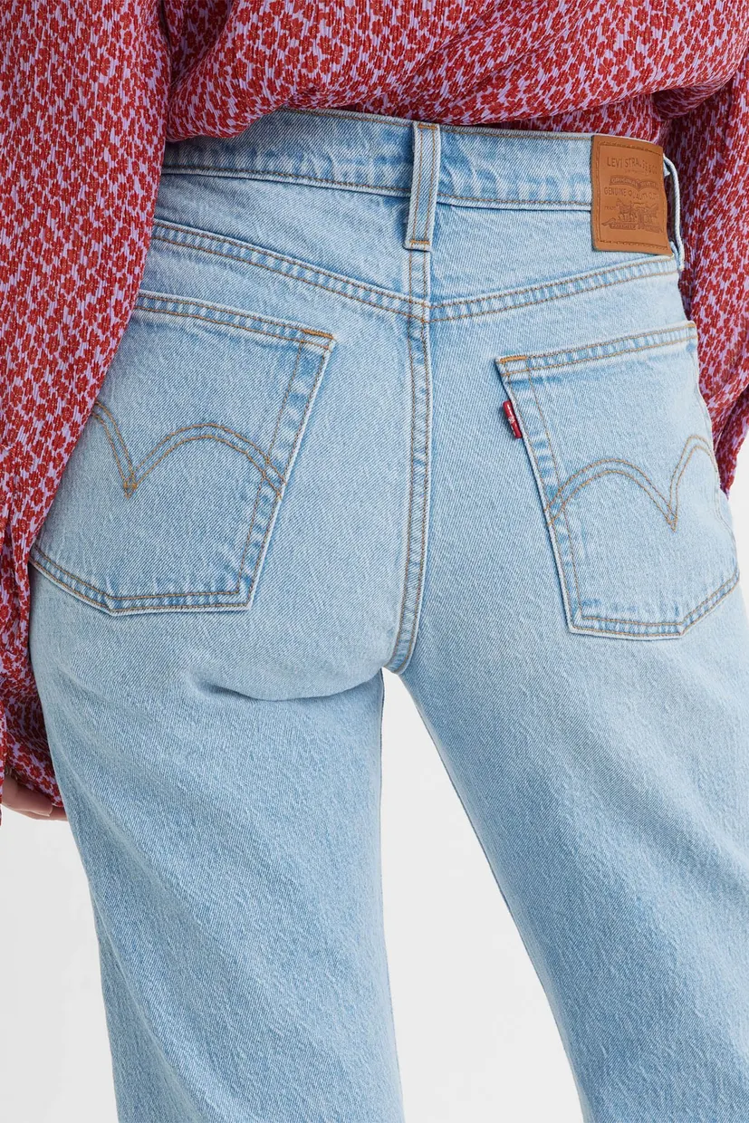 Женские голубые джинсы Wedgie Straight 5