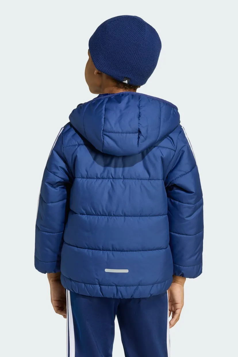 Дитяча синя куртка Essentials 3-Stripes Padded Kids 7