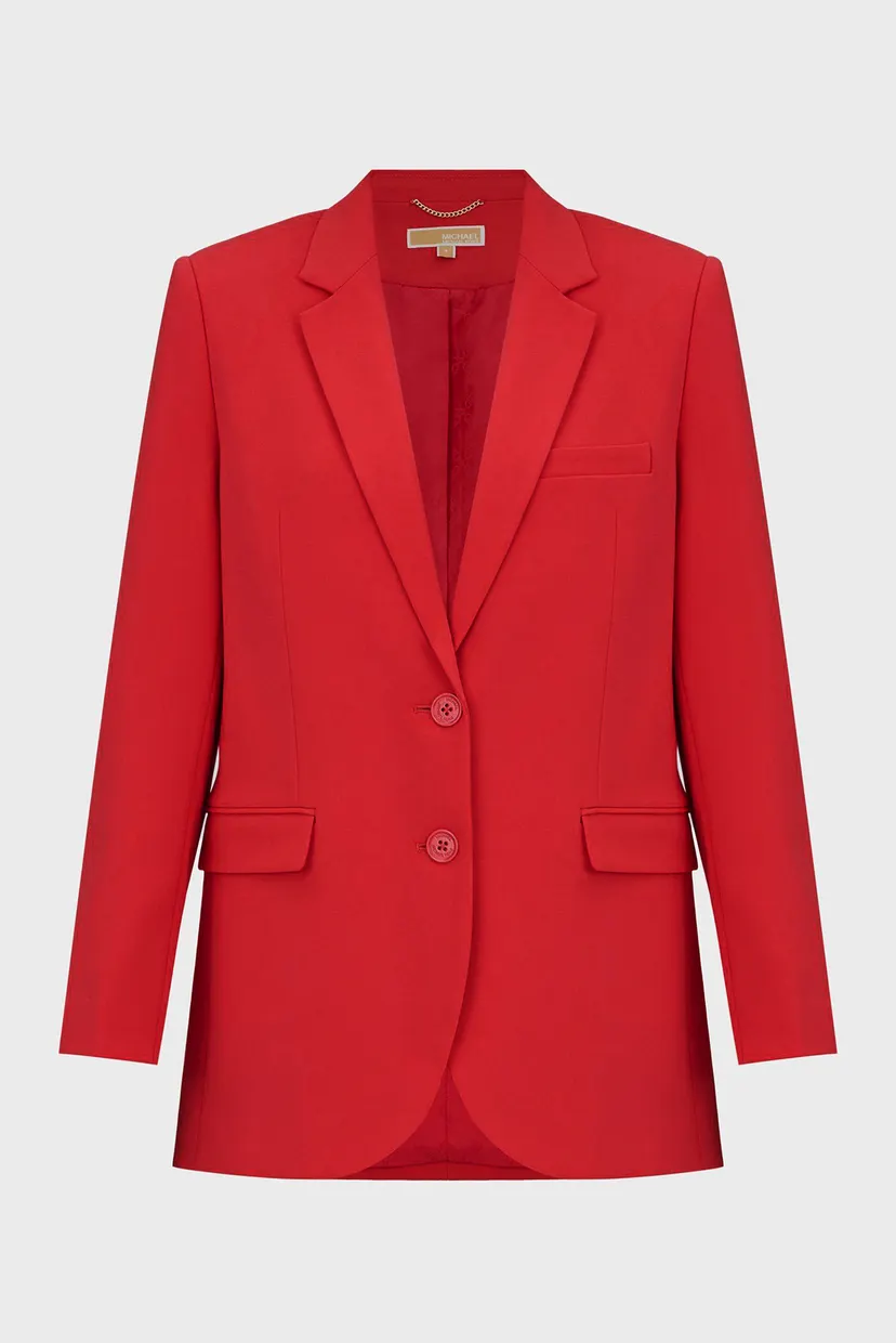 Женский коралловый жакет 2 BTTN MENSY BLAZER 4