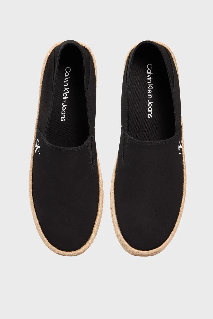 Чоловічі чорні еспадрилі INJ ESPADRILLE CV 4