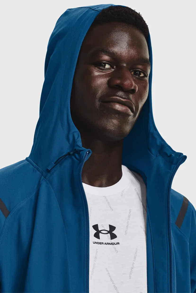 Мужская темно-синяя ветровка UA Unstoppable Jacket 5