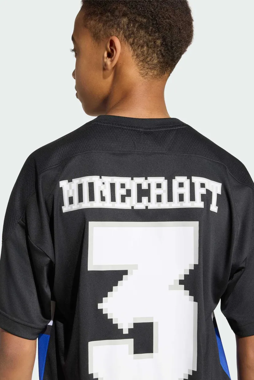 Дитяча чорна футболка ADIDAS MINECRAFT 5