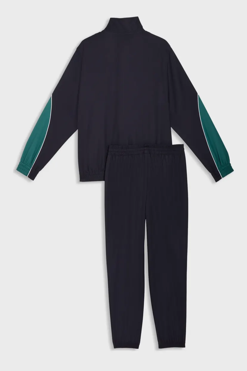 Чоловічий темно-синій спортивний костюм (кофта, штани) Woven Colourblock Tracksuit Men 5