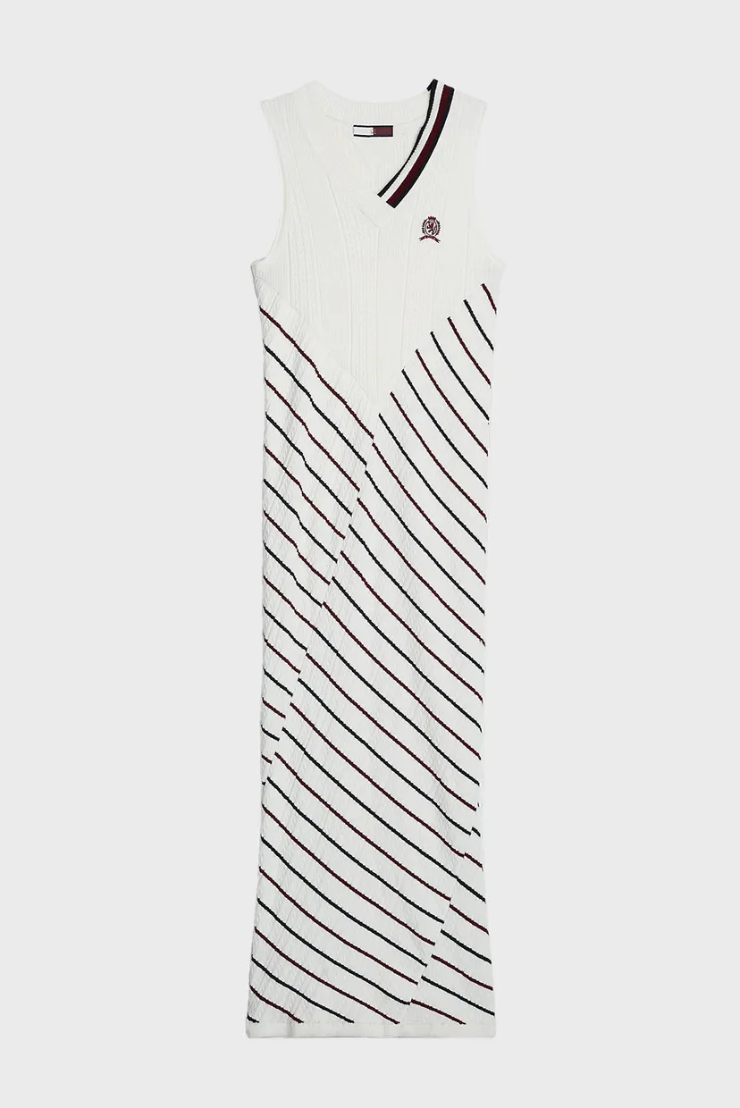 Женское белое платье THC CC GS TANK SWEATER 6