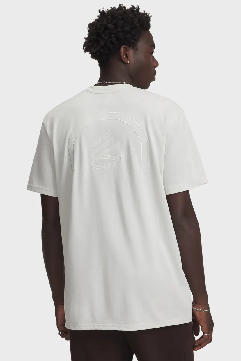 Чоловіча біла футболка Curry Verbiage Tee 2 3