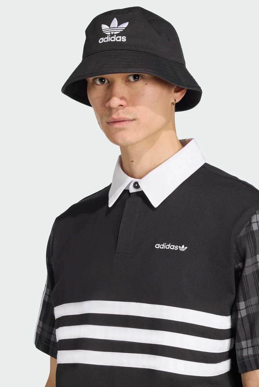 Мужское черное поло Tartan Regular 4
