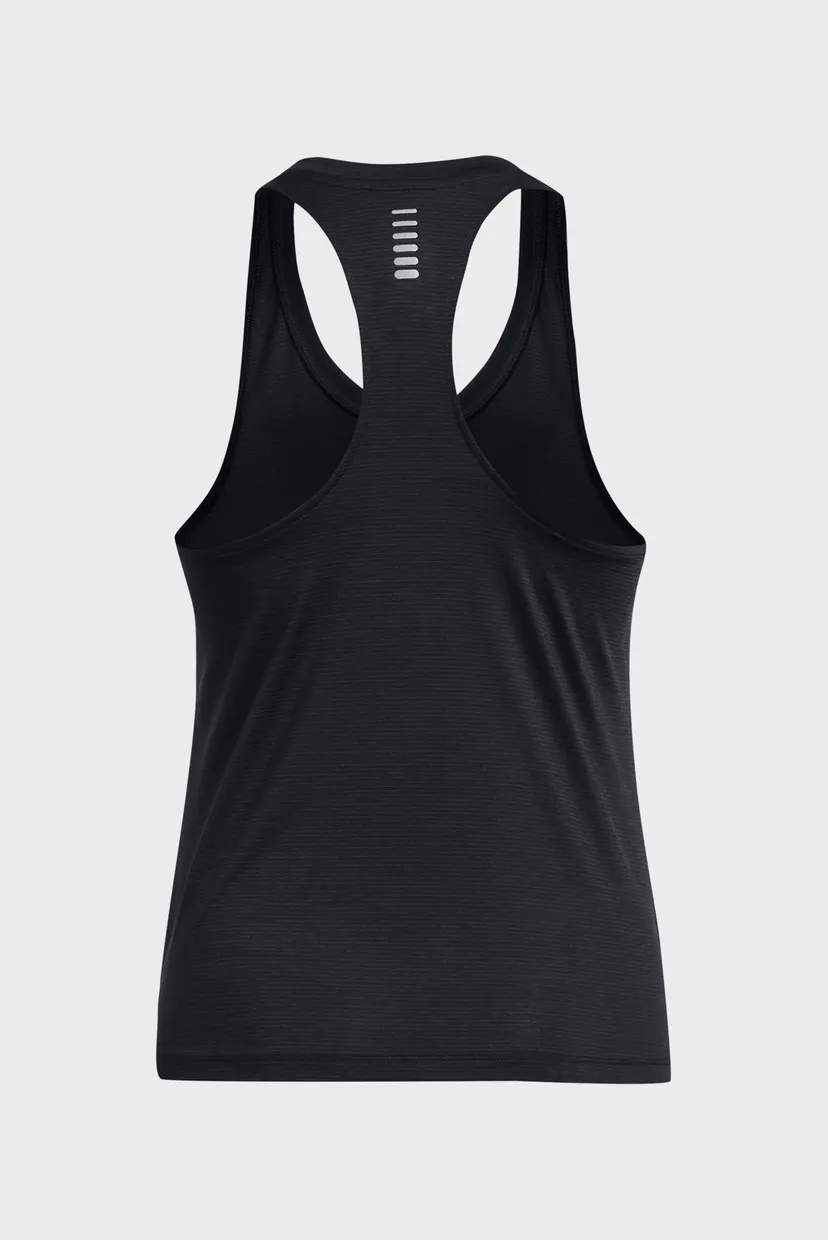 Жіноча чорна майка UA Launch Singlet 4