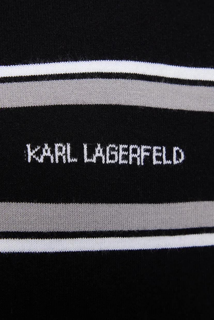 Чоловічий чорний джемпер 3