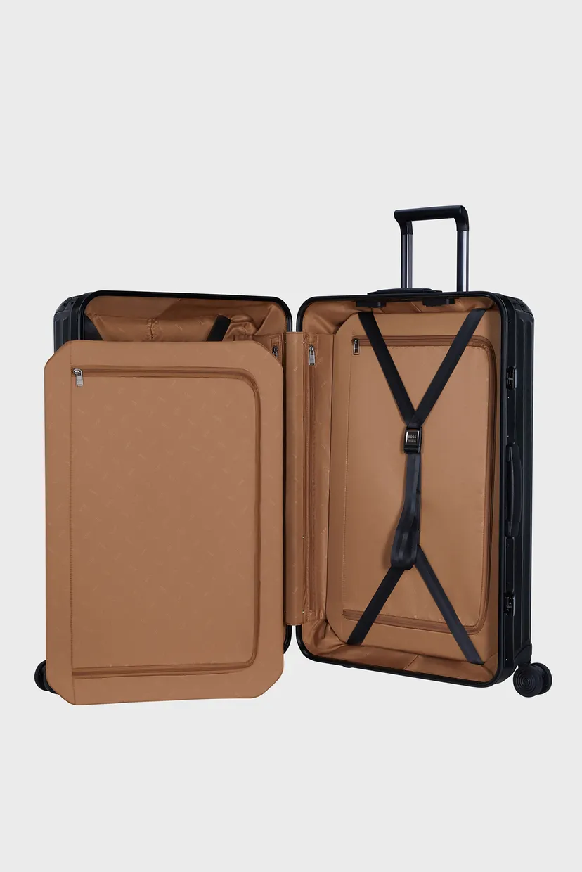 Чорна валіза 76 см LITE-BOX ALU / BOSS GRAPHITE MONOGRAM 6