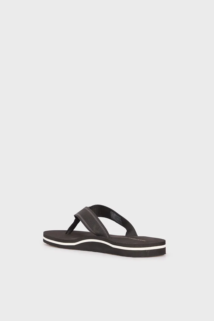 Жіночі чорні в'єтнамки  HILFIGER WEBBING BEACH SANDAL 5