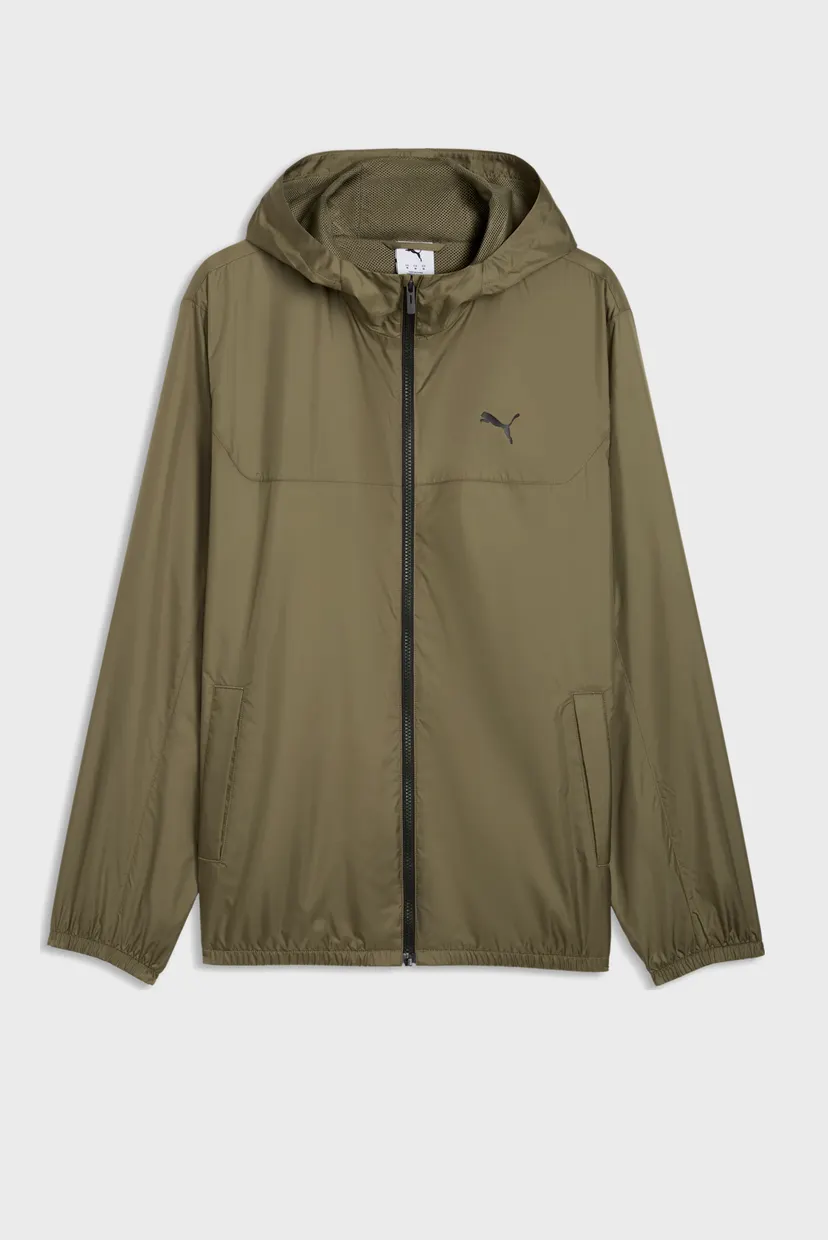 Чоловіча оливкова вітровка Essentials Regular Windbreaker Men 5