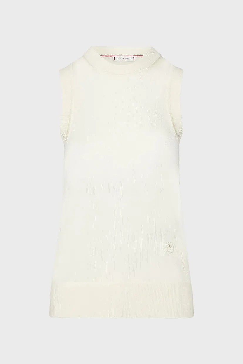 Жіночий білий жилет MD LYOCELL SILK BLEND VEST 5
