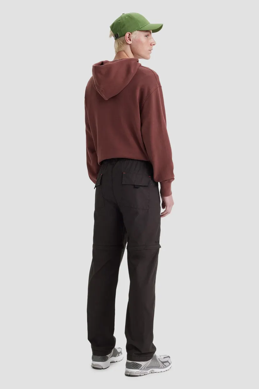 Мужские черные брюки Utility Zip-Off 2в1 5