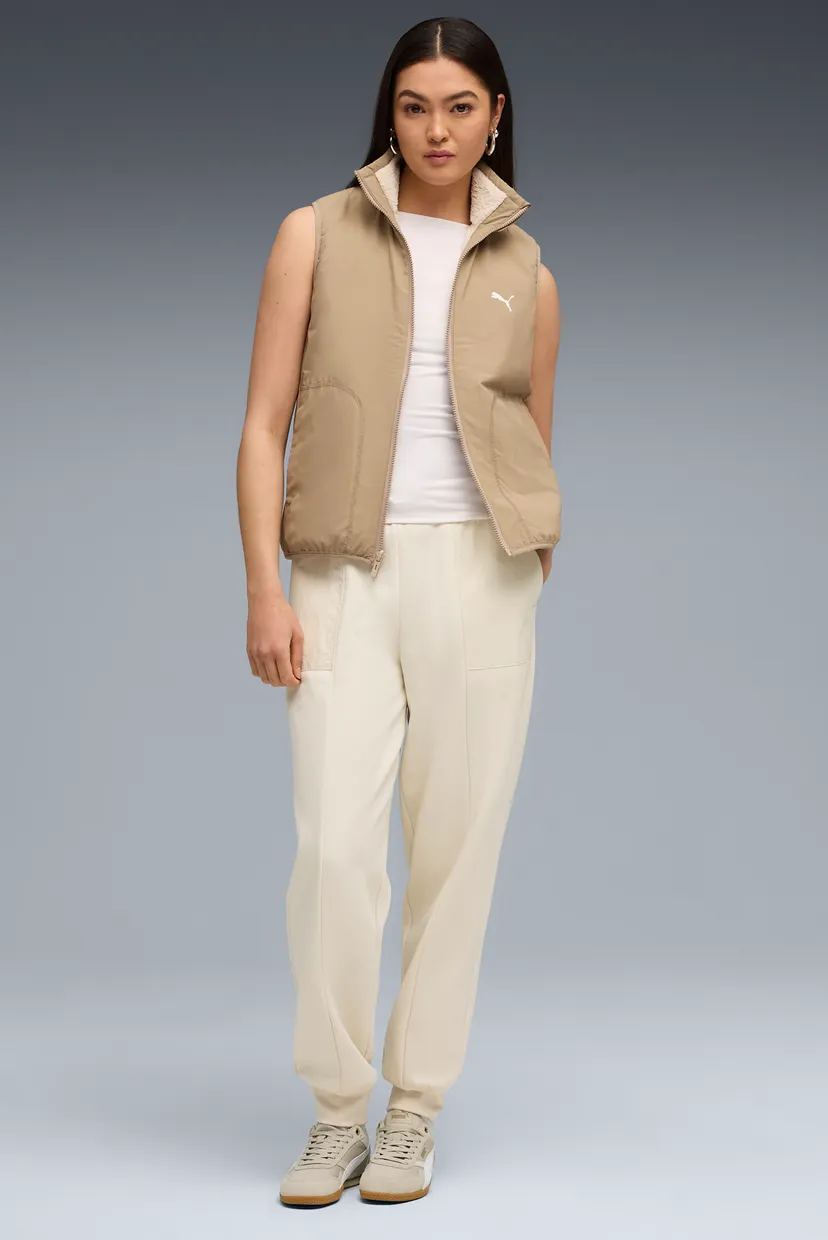 Женский двусторонний жилет Reversible Hybrid Sherpa Vest Women