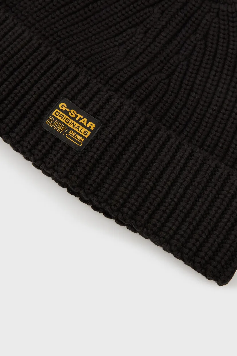 Чоловіча чорна шапка Originals Fisherman Beanie 4