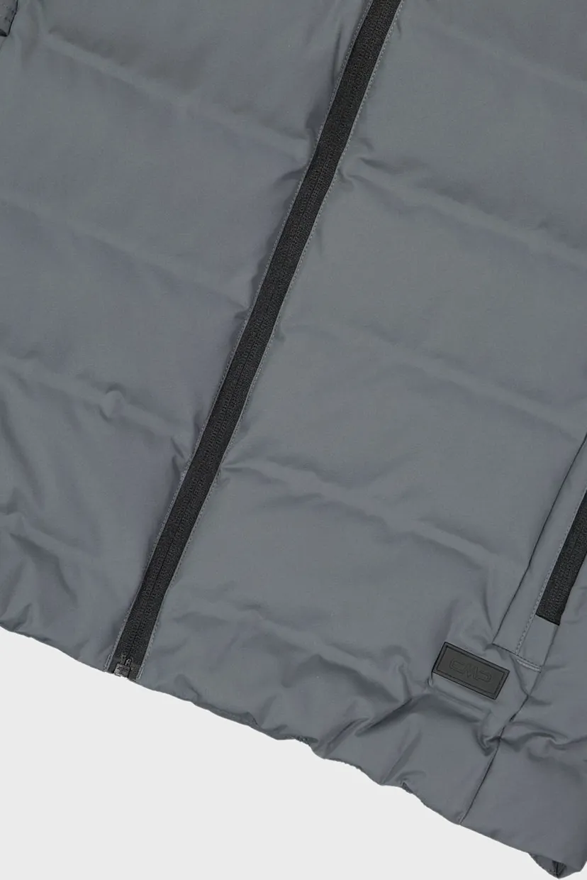 Чоловічий сірий жилет VEST FEEL WARM 5