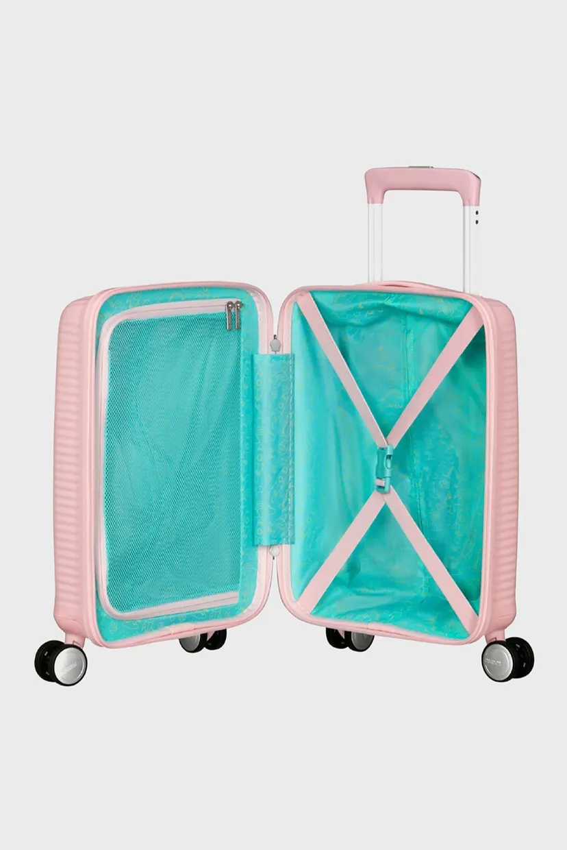 Детский розовый чемодан 47 см SOUNDBOX MINI PASTEL PINK 4