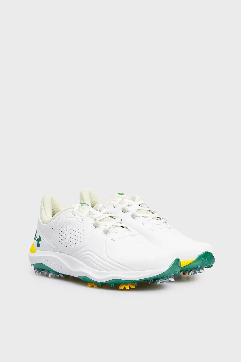 Мужские белые кроссовки Men's UA Drive Pro LE Golf Shoes 3