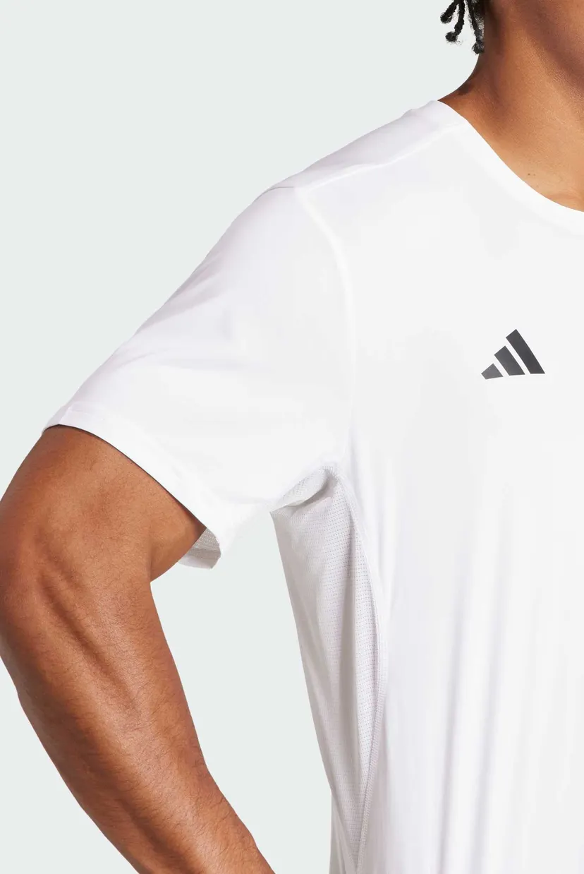 Чоловіча біла футболка Adizero Essentials 4