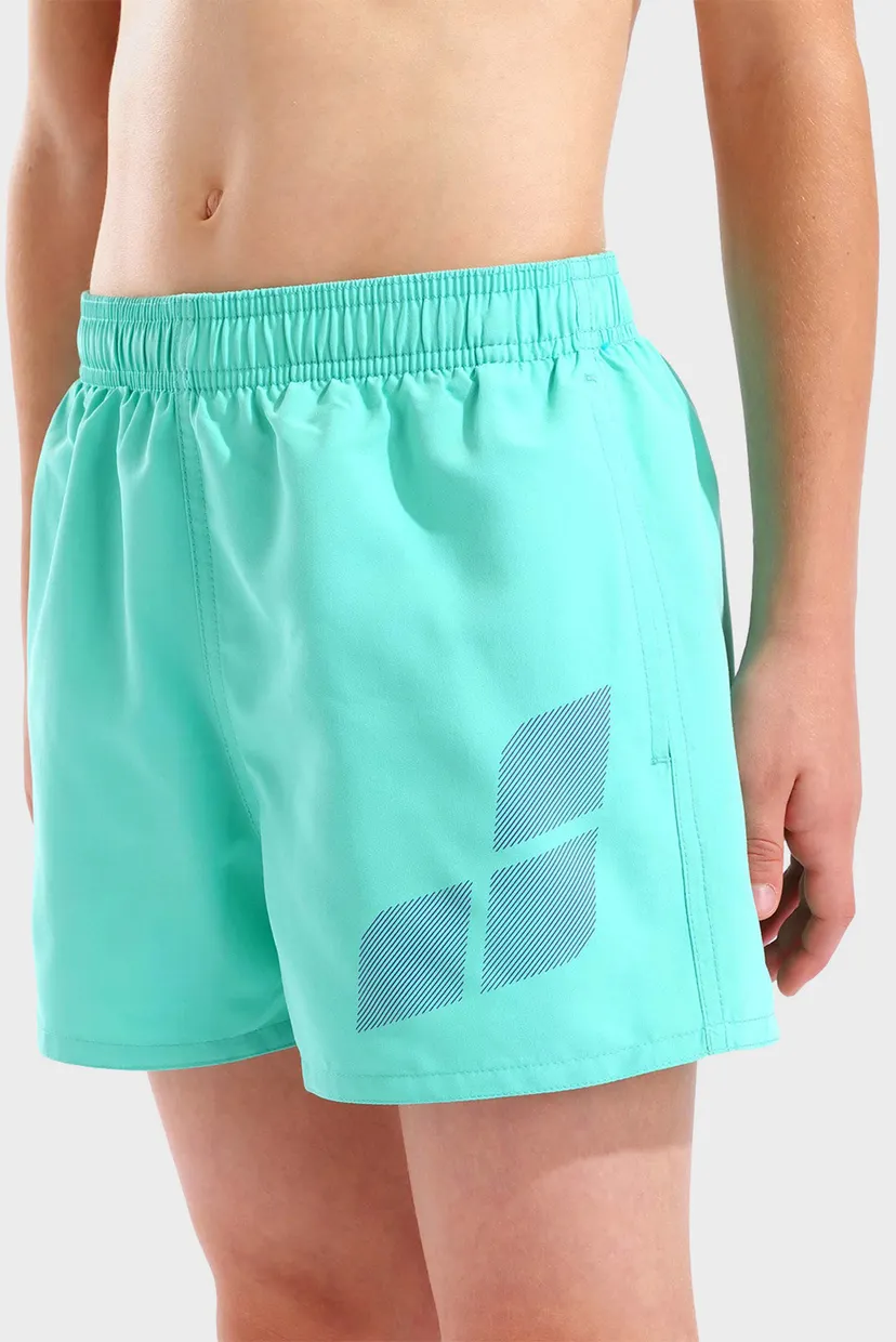 Детские бирюзовые плавательные шорты BEACH SHORT LOGO R 4