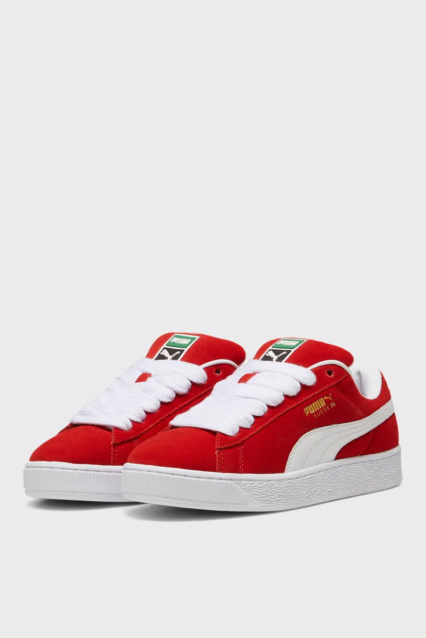 Червоні замшеві снікерси Suede XL Sneakers 3