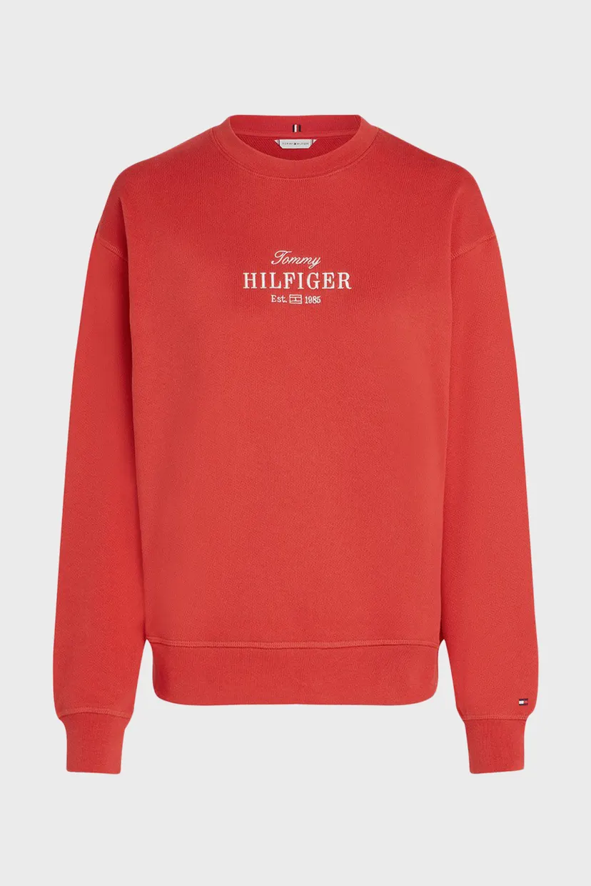 Жіночий червоний світшот REG HILFIGER 5