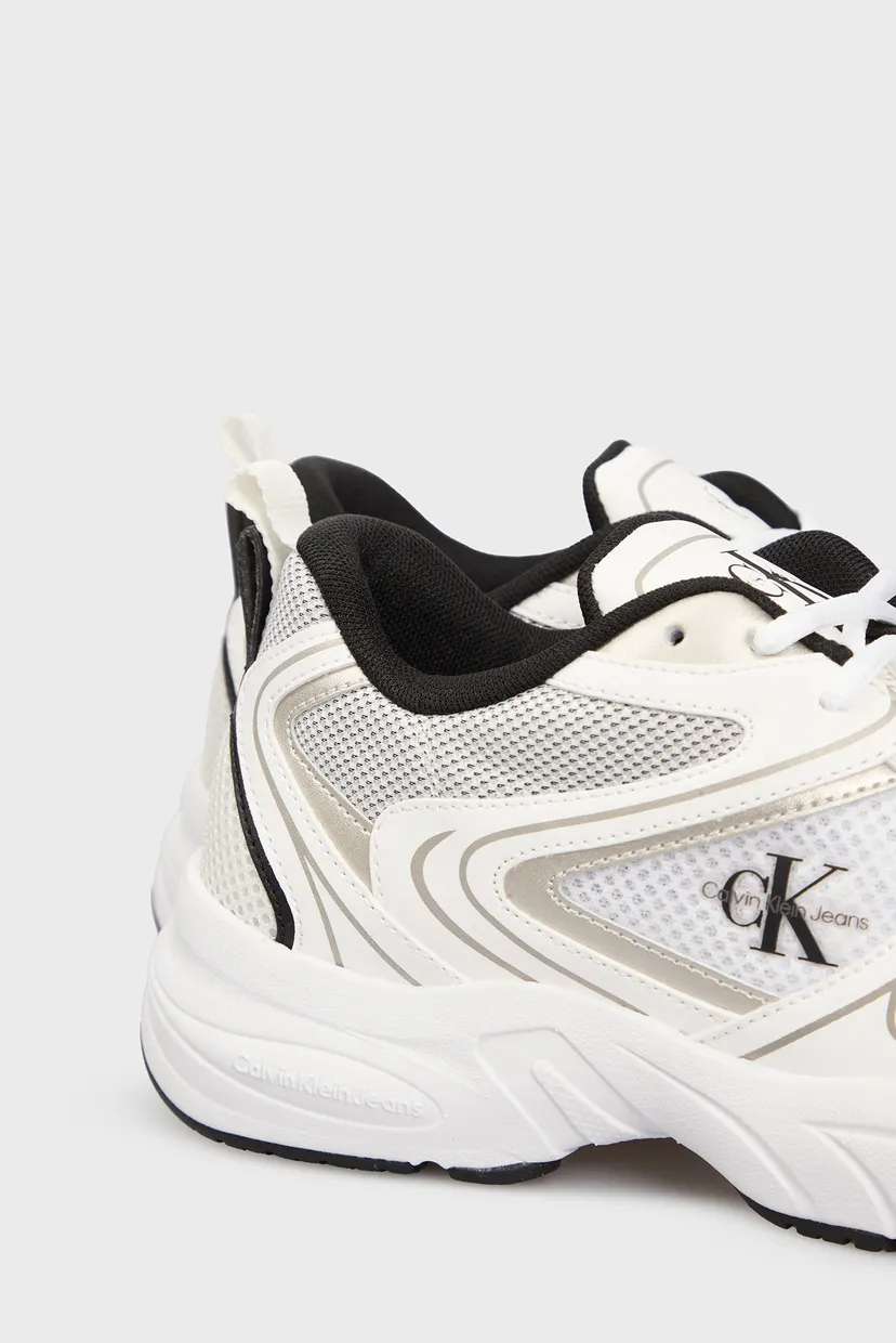 Жіночі білі кросівки RETRO TENNIS MESH ML Calvin Klein YW0YW01807