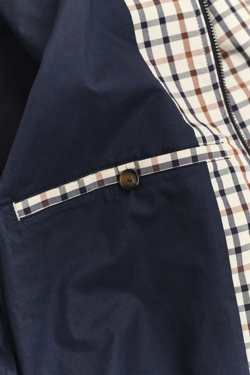 Мужская бежевая куртка в клетку HARRINGTON 5