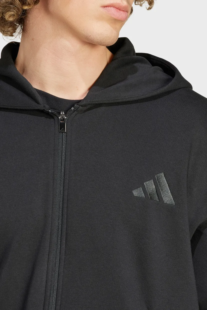Чоловіче чорне худі ALL SZN Fleece Full-Zip 4