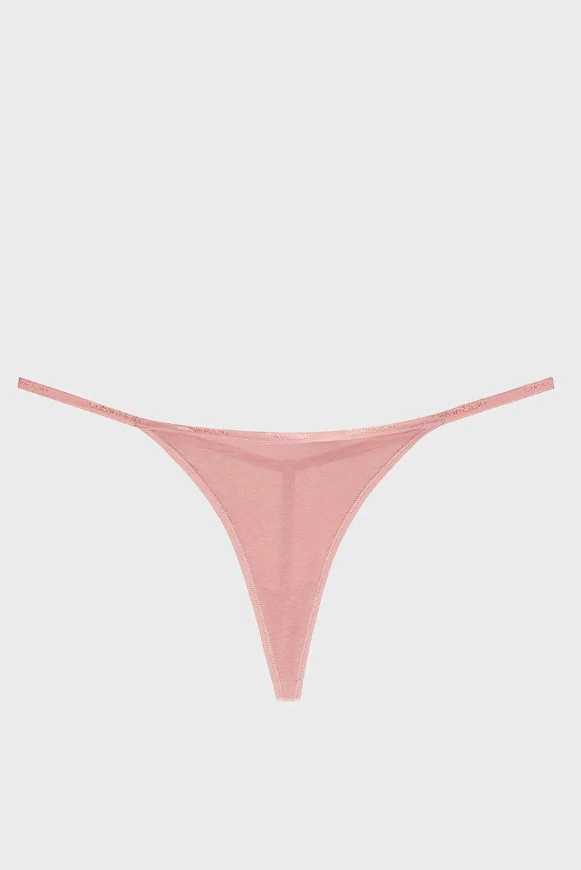 Жіночі рожеві трусики STRING THONG (LOW-RISE) 6