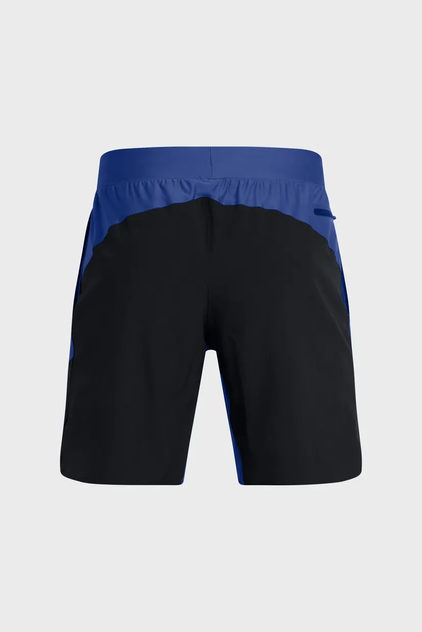 Чоловічі сині шорти UA Peak Woven Hybrid Short 6