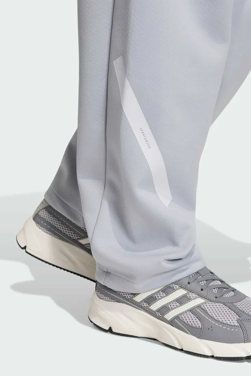 Мужские светло-серые спортивные брюки adidas Z.N.E. Open-Hem 5
