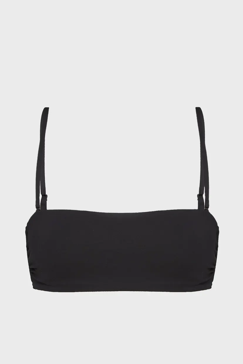 Жіночий чорний ліф від купальника BANDEAU-RP 6
