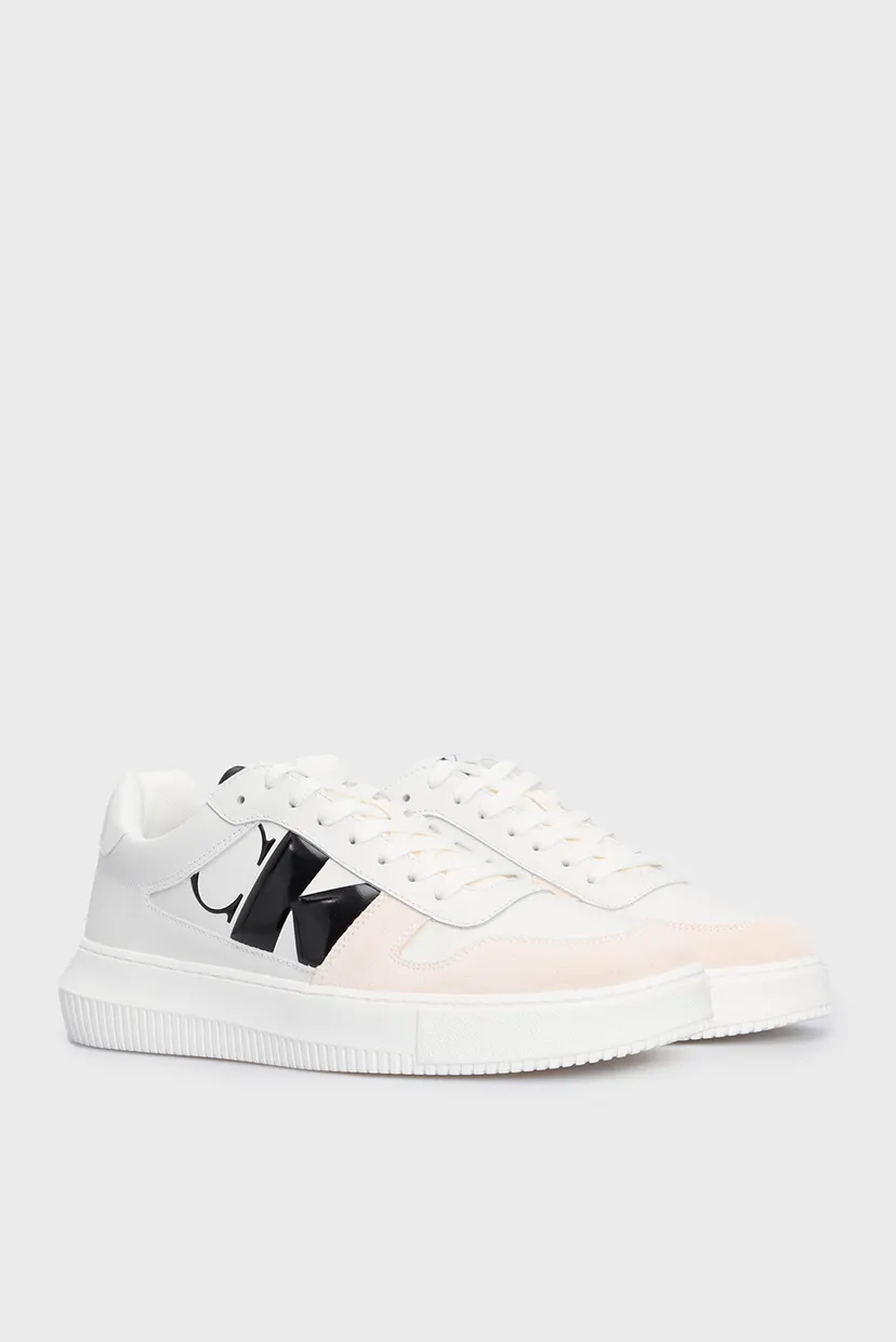 Мужские белые кожаные сникерсы CHUNKY CUPSOLE LTH 3