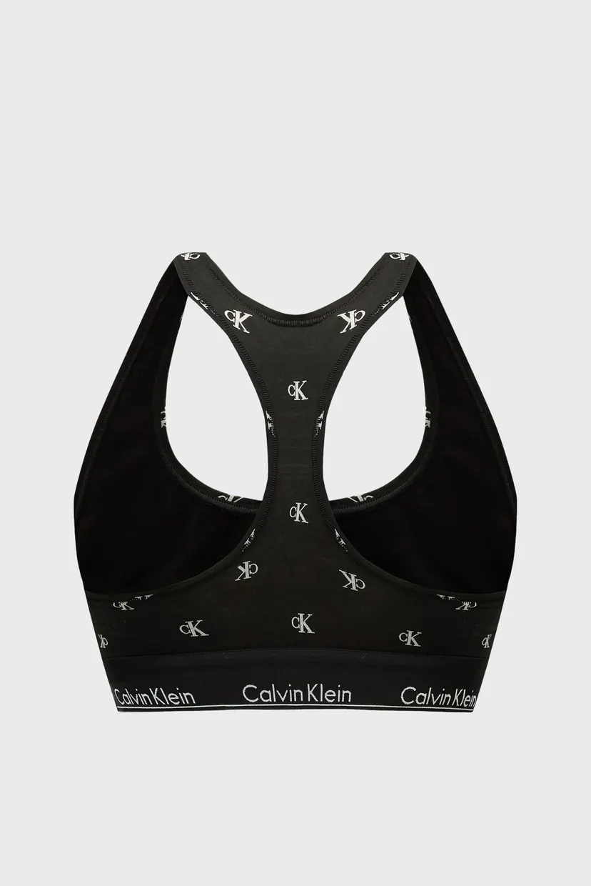 Жіночий чорний топ з візерунком UNLINED BRALETTE 6