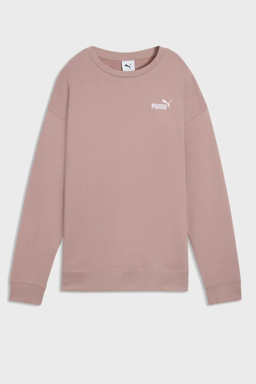 Жіночий пудровий світшот ESS Small No. 1 Logo Relaxed Crew Sweater Women 4