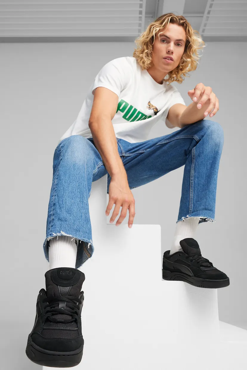 Черные сникерсы PUMA-180 Sneakers 6