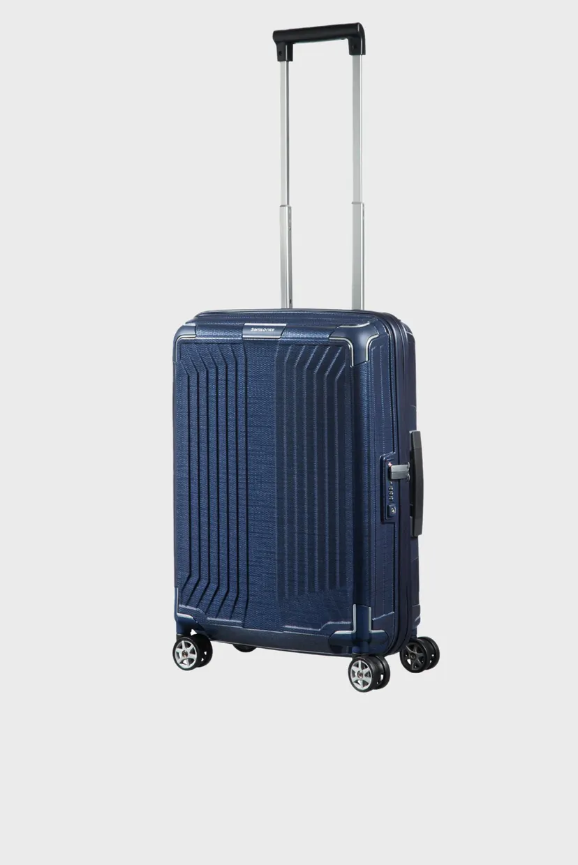 Синий чемодан 55 см LITE-BOX DEEP BLUE 3