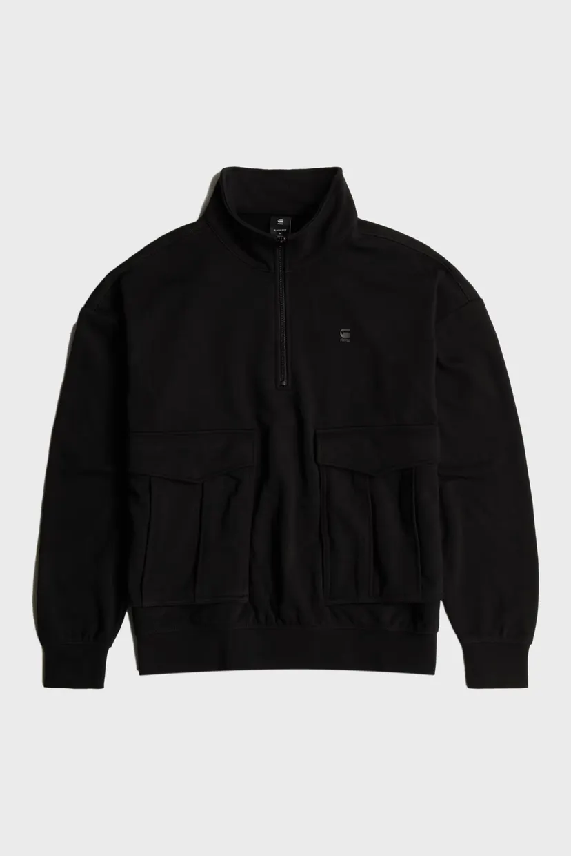 Мужская черная спортивная кофта Rovic skipper loose sw 5
